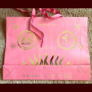 Gucci Holiday paper bag